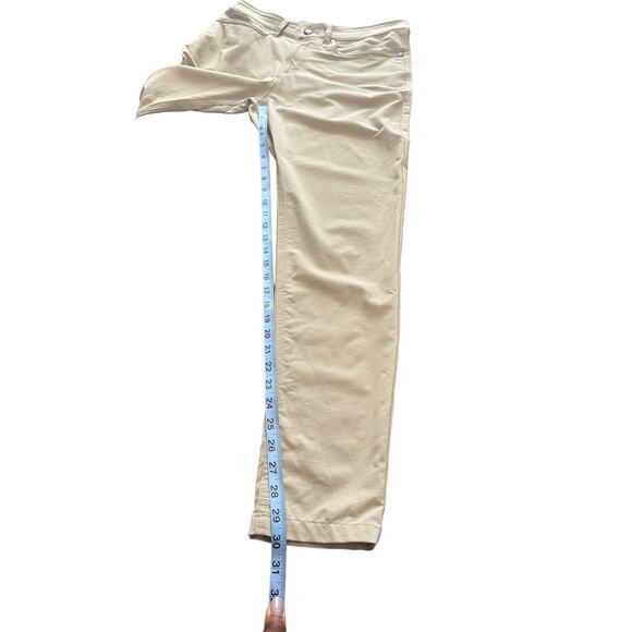 Olivers Men's Classic Basic Flexible Khaki Tan Passage Straight Leg Pant Size 30 - Picture 10 of 11
